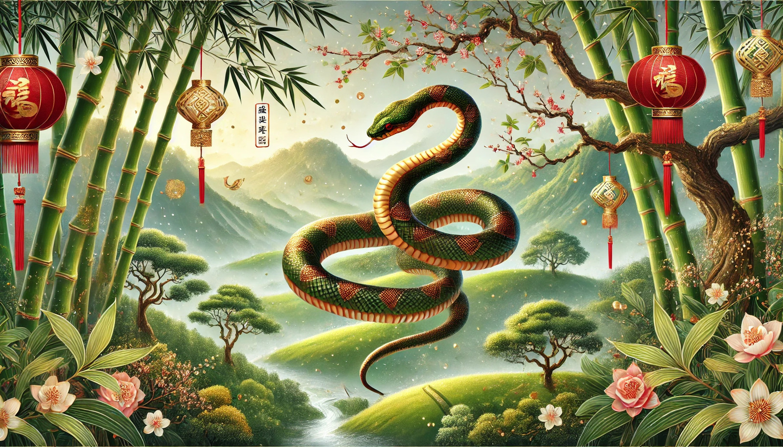 chinese new year characteristics snake